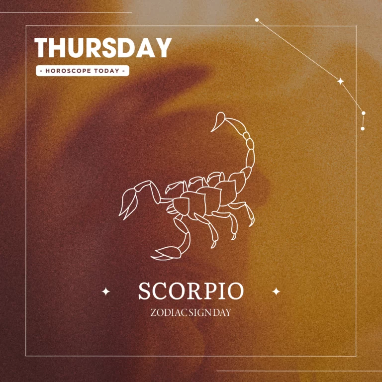 Scorpio-Thursday