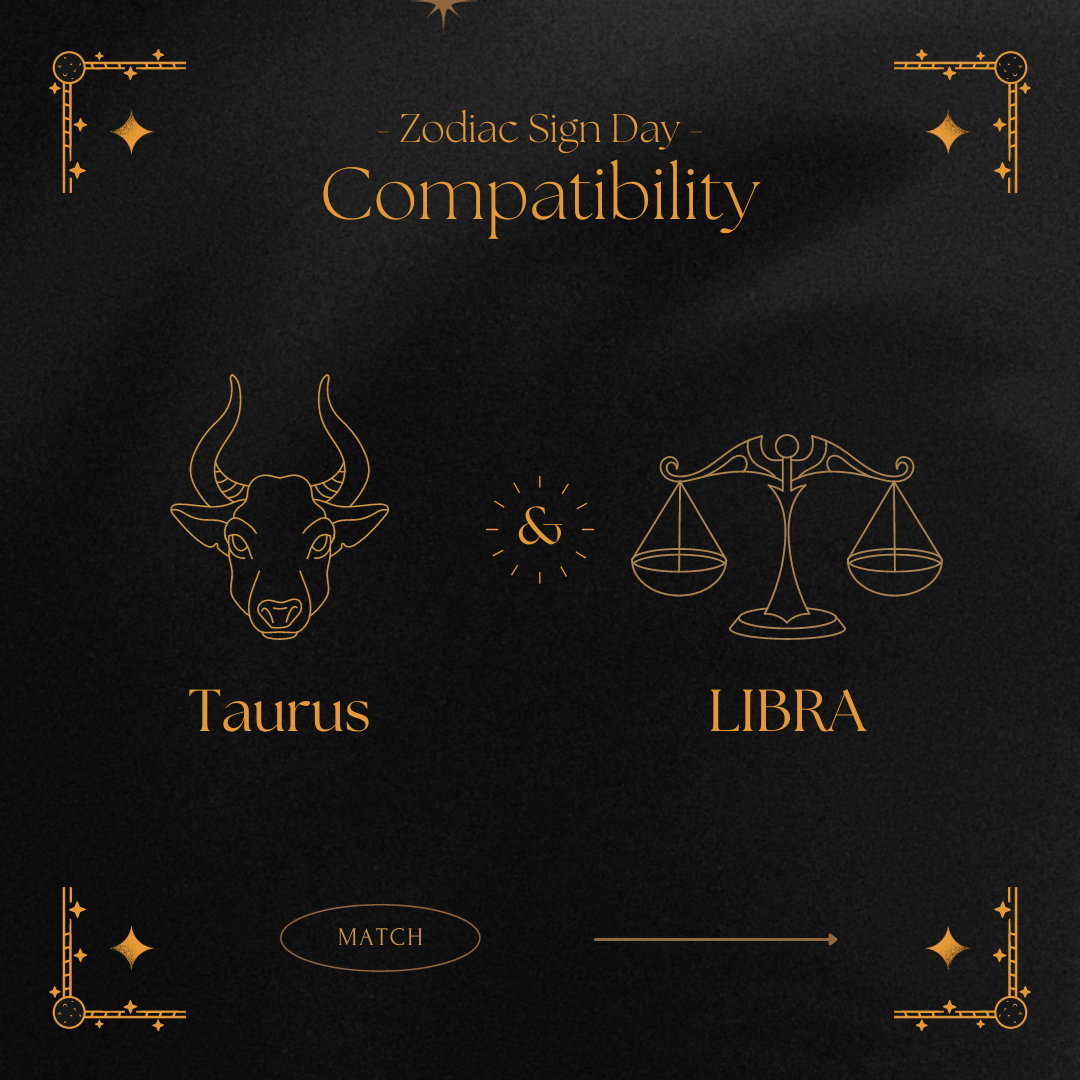 Taurus and Libra Compatibility 」 A great synergy of love! You are Great ...